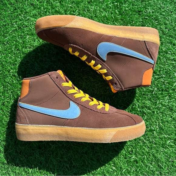 Nike SB Bruin Hi PRM Wss Light Chocolate / Light Blue - Picture 13 of 14